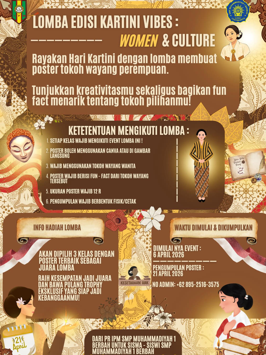 Lomba Edisi Kartini Vibes: Women & Culture - Poster 2
