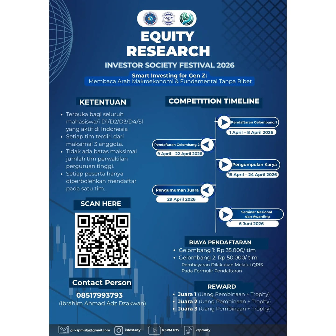 Investor Society Festival 2026 - Poster 2