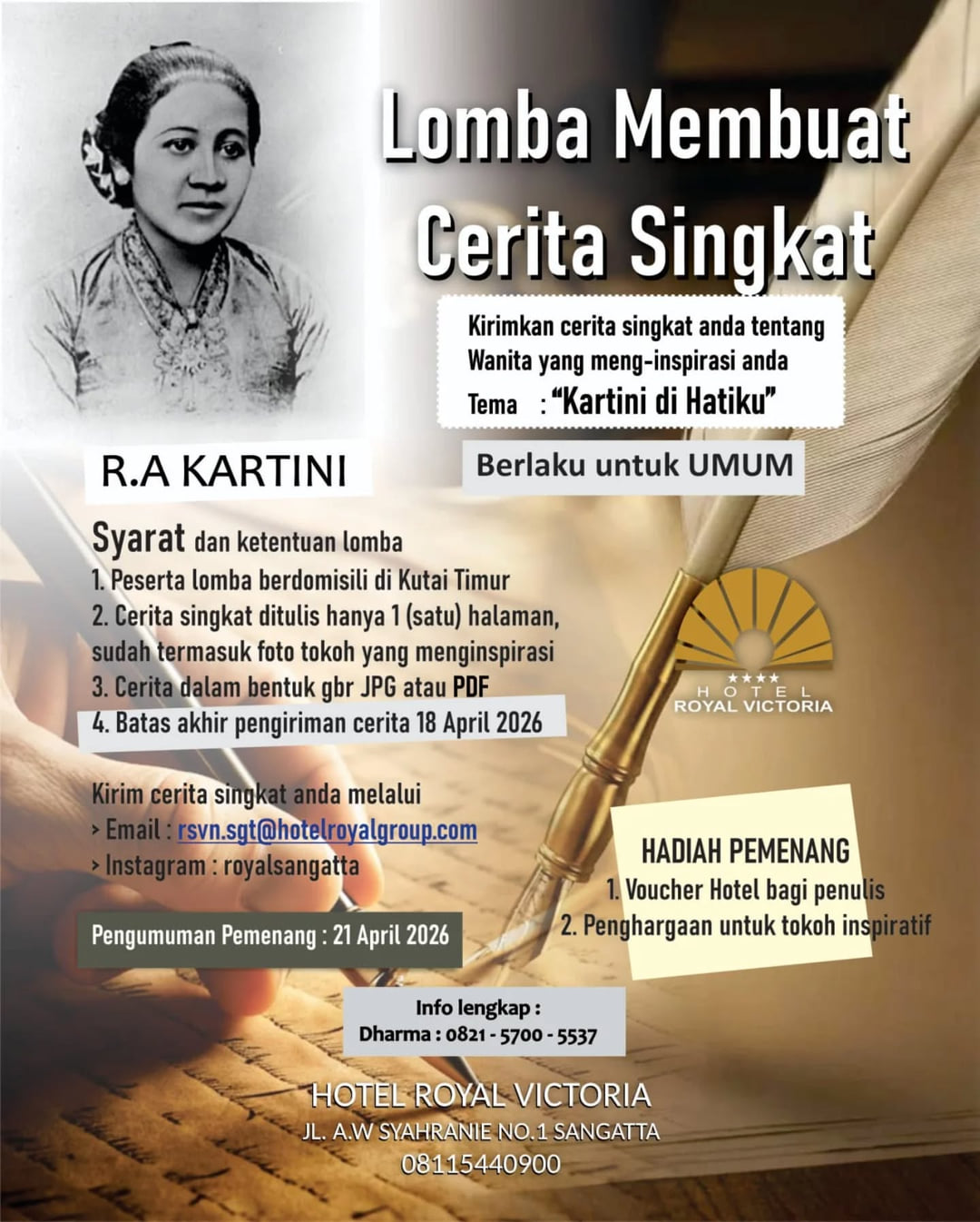 Lomba Membuat Cerita Singkat - Poster 2