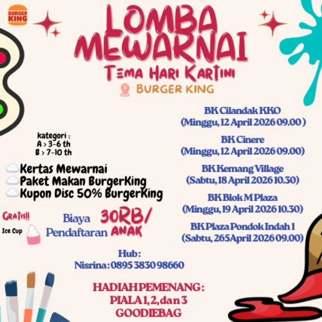 Lomba Mewarnai Menyambut Hari Kartini - Poster 2