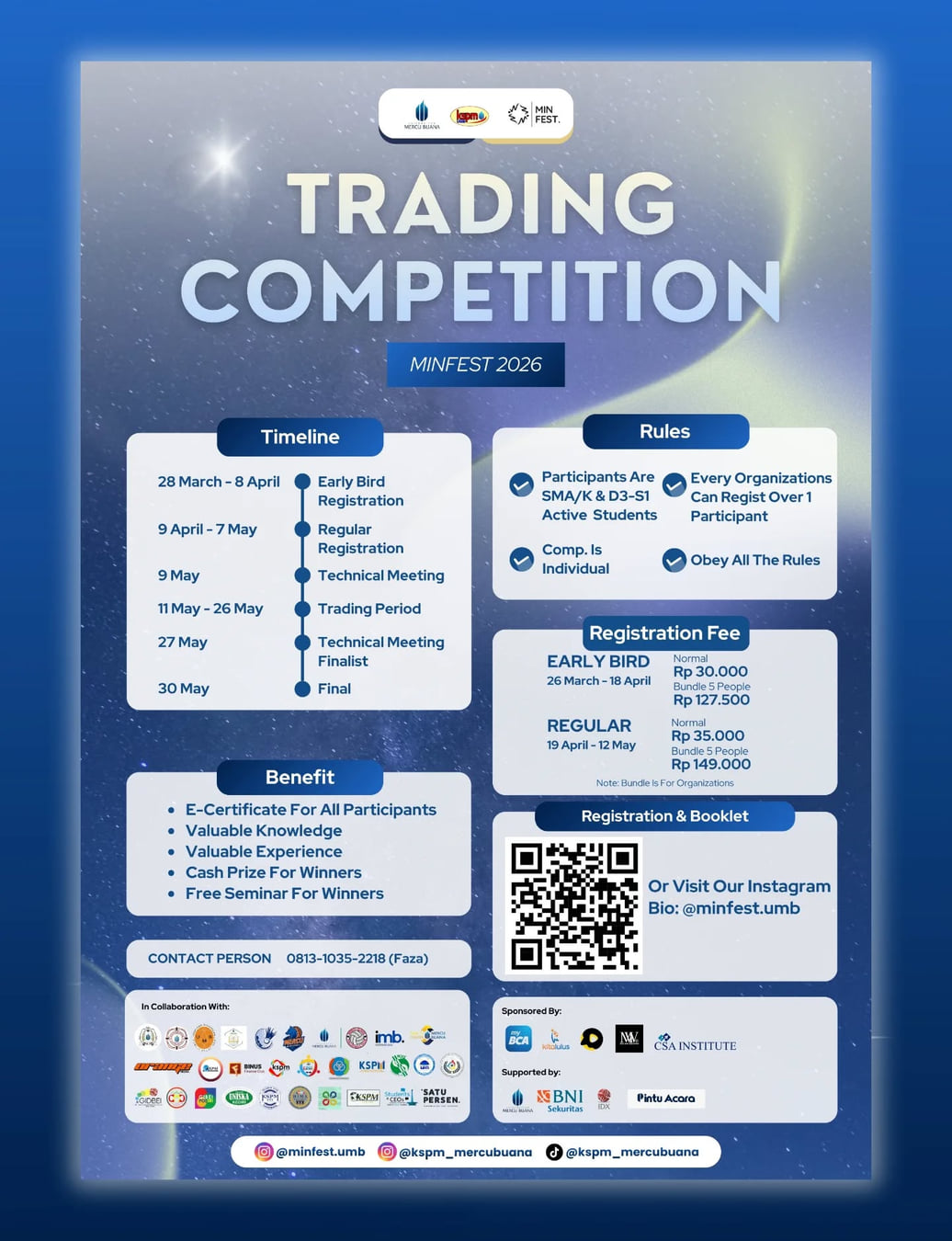 Trading Competition - Poster 2