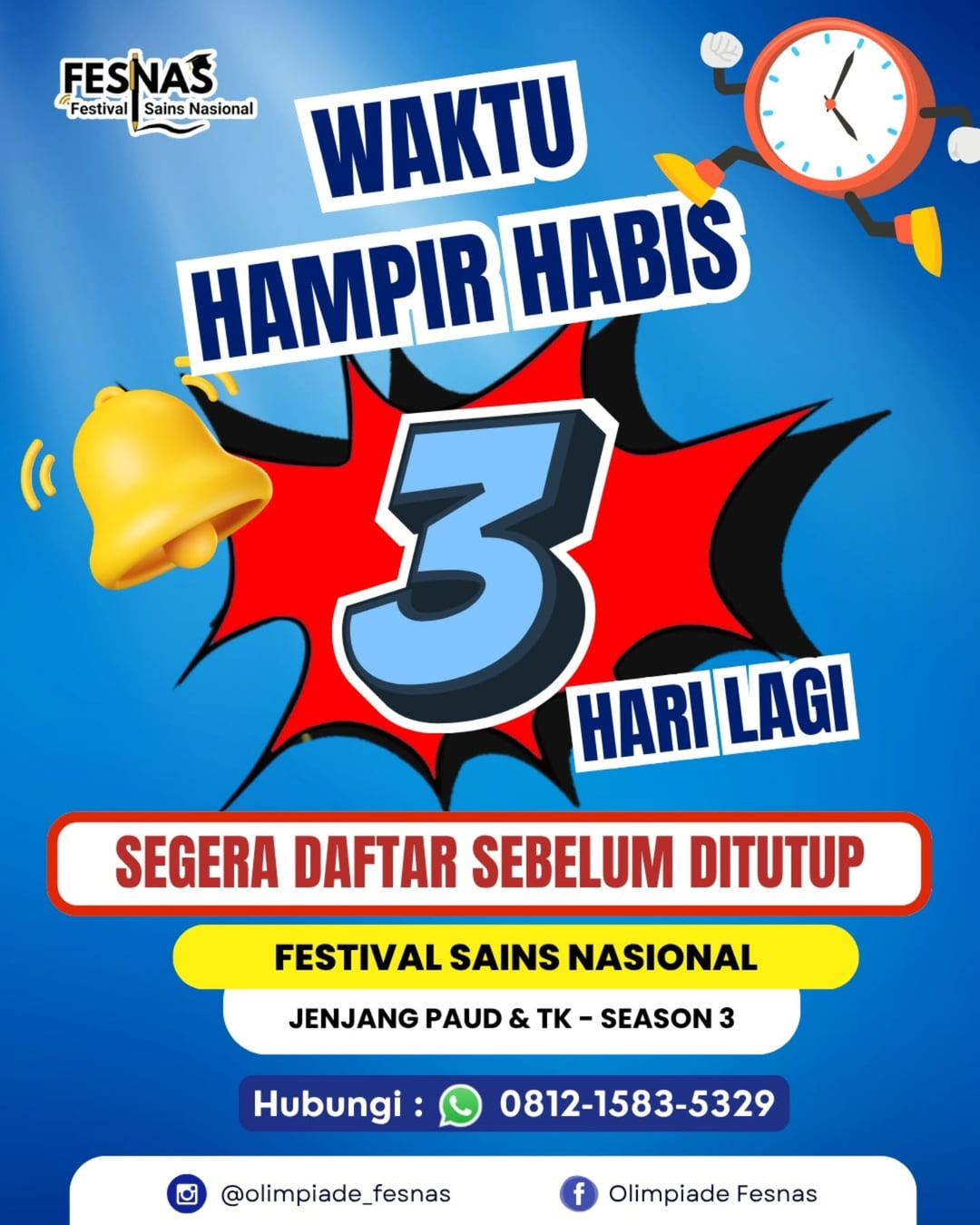 Festival Sains Nasional - Poster 2