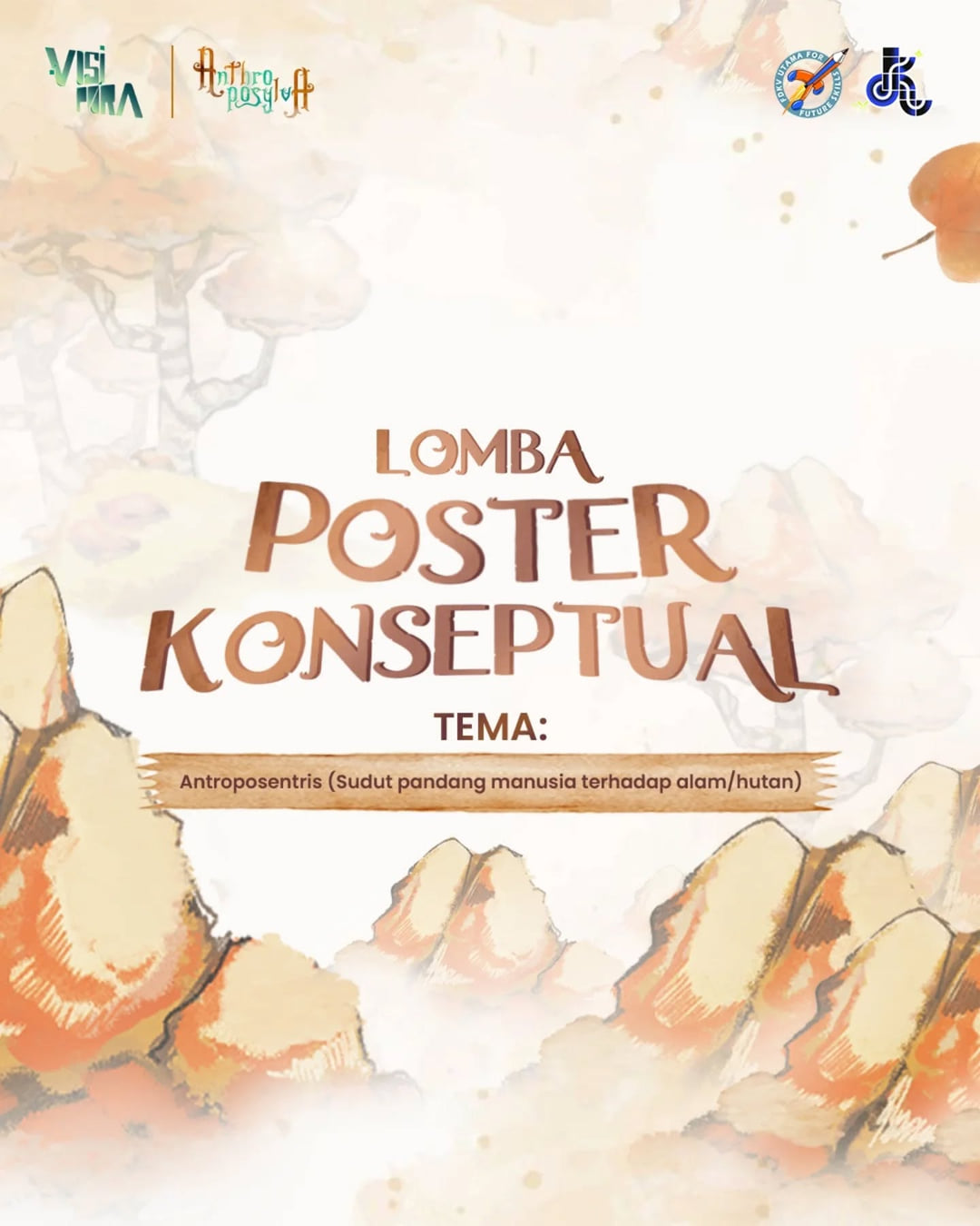 Lomba Poster Konseptual VISIPORA 2026 - Poster 2
