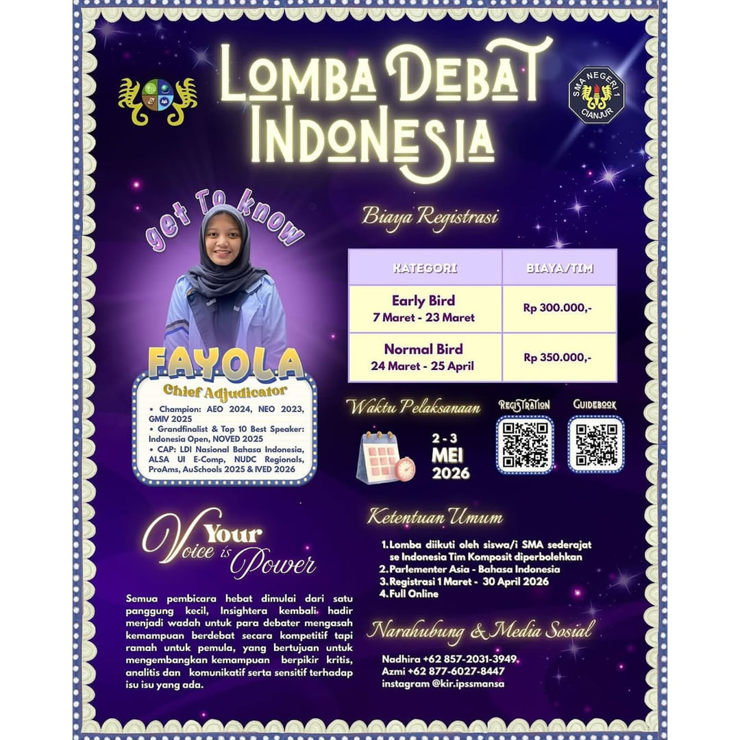 INSIGHTERA SOCIAL CLASH 2026 - Poster 2