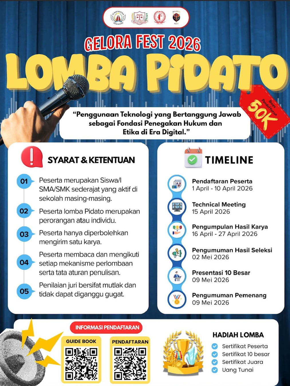 Lomba Pidato - Poster 2