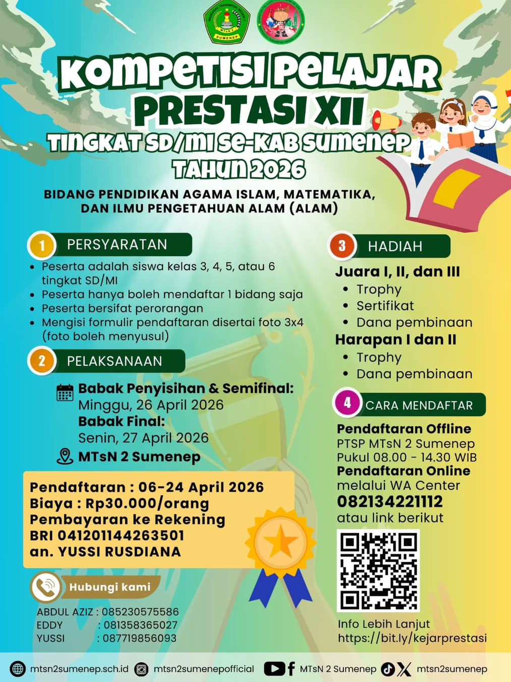 Kompetisi Pelajar Prestasi XII - Poster 2