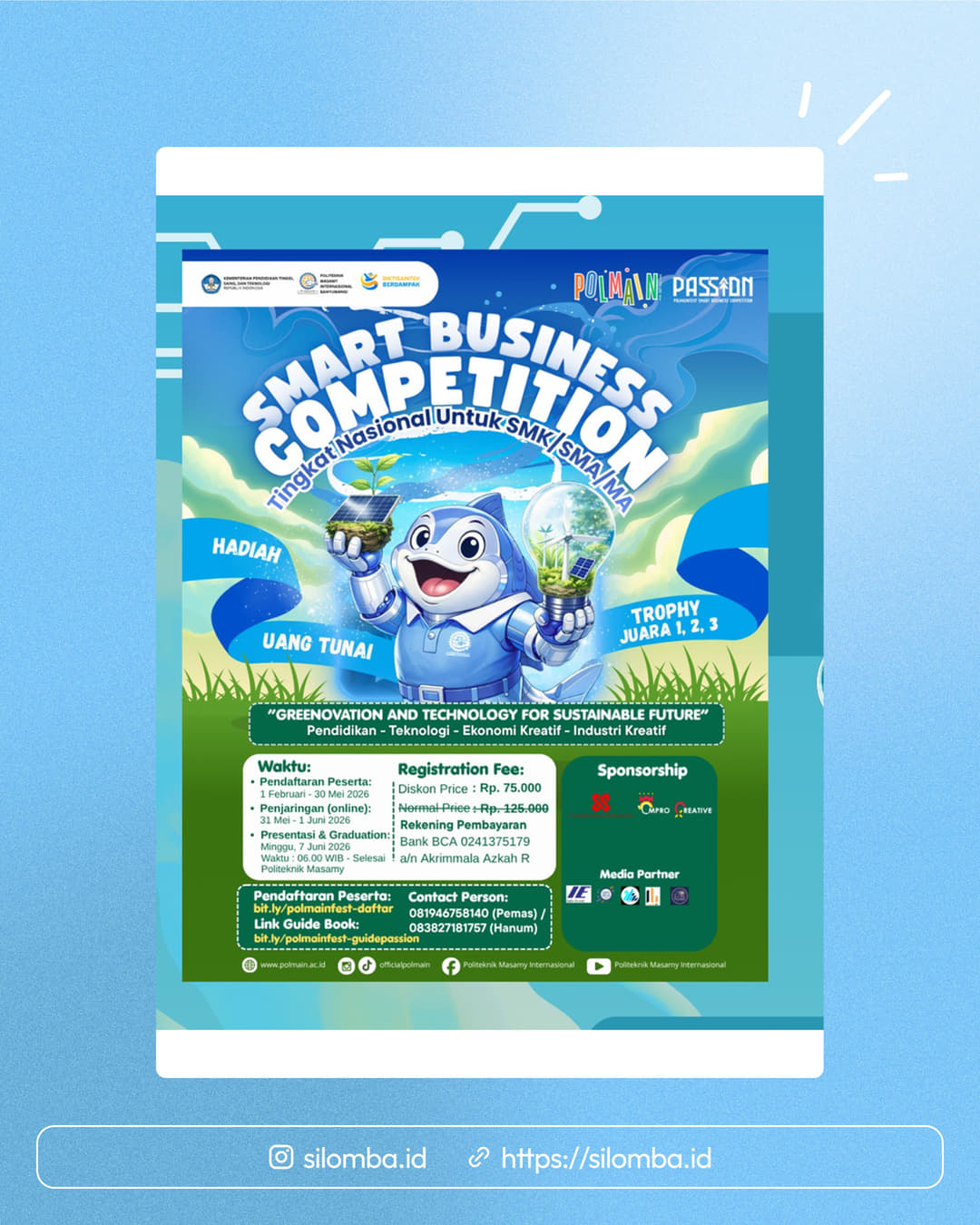 SMART BUSINESS COMPETITION 2026 - Poster 1
