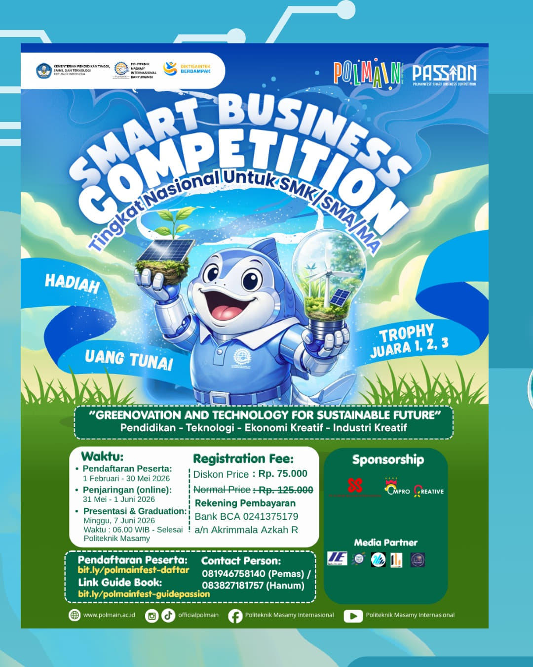 SMART BUSINESS COMPETITION 2026 - Poster 2