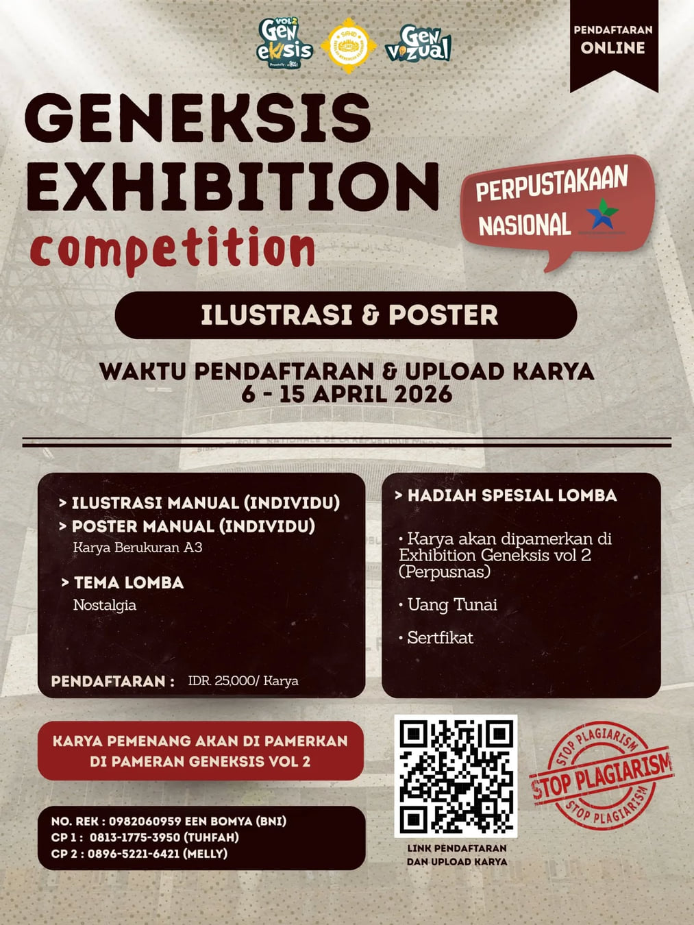GENEKSIS EXHIBITION COMPETITION - Poster 2