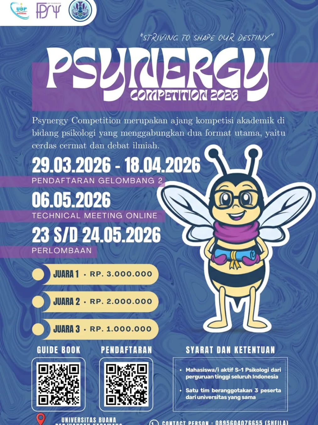PSYNERGY Competition 2026 - Poster 2