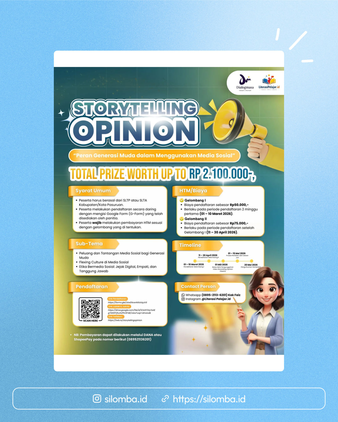 Storytelling Opinion - Poster 1