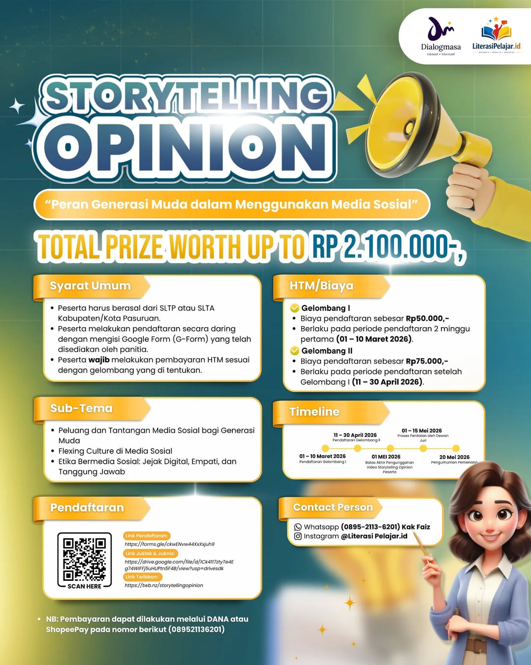 Storytelling Opinion - Poster 2