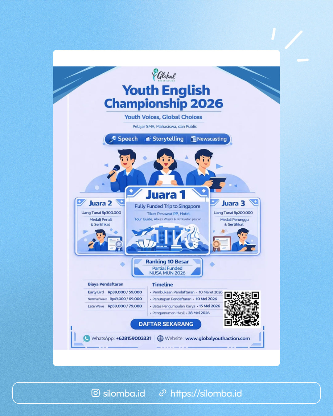 YOUTH ENGLISH CHAMPIONSHIP 2026 - Poster 1