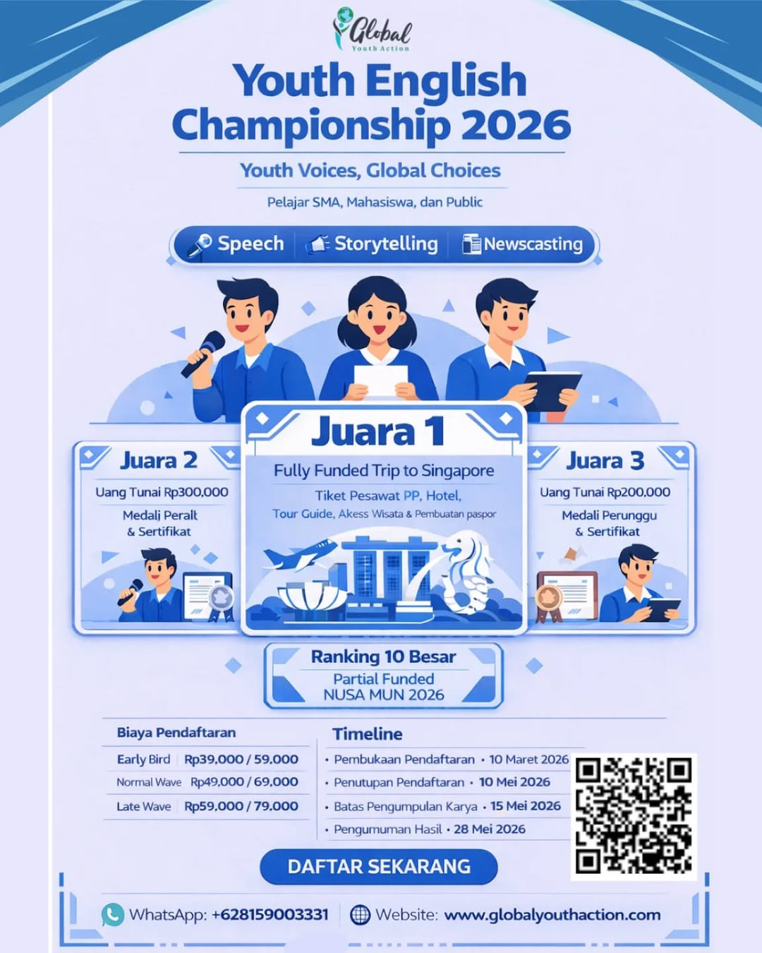 YOUTH ENGLISH CHAMPIONSHIP 2026 - Poster 2