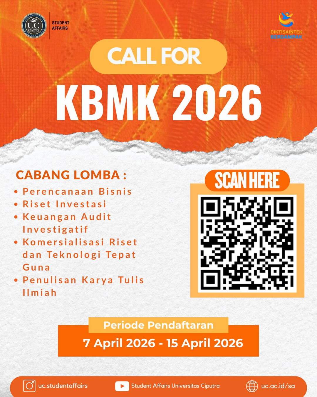 LOMBA KBMK 2026 - Poster 2