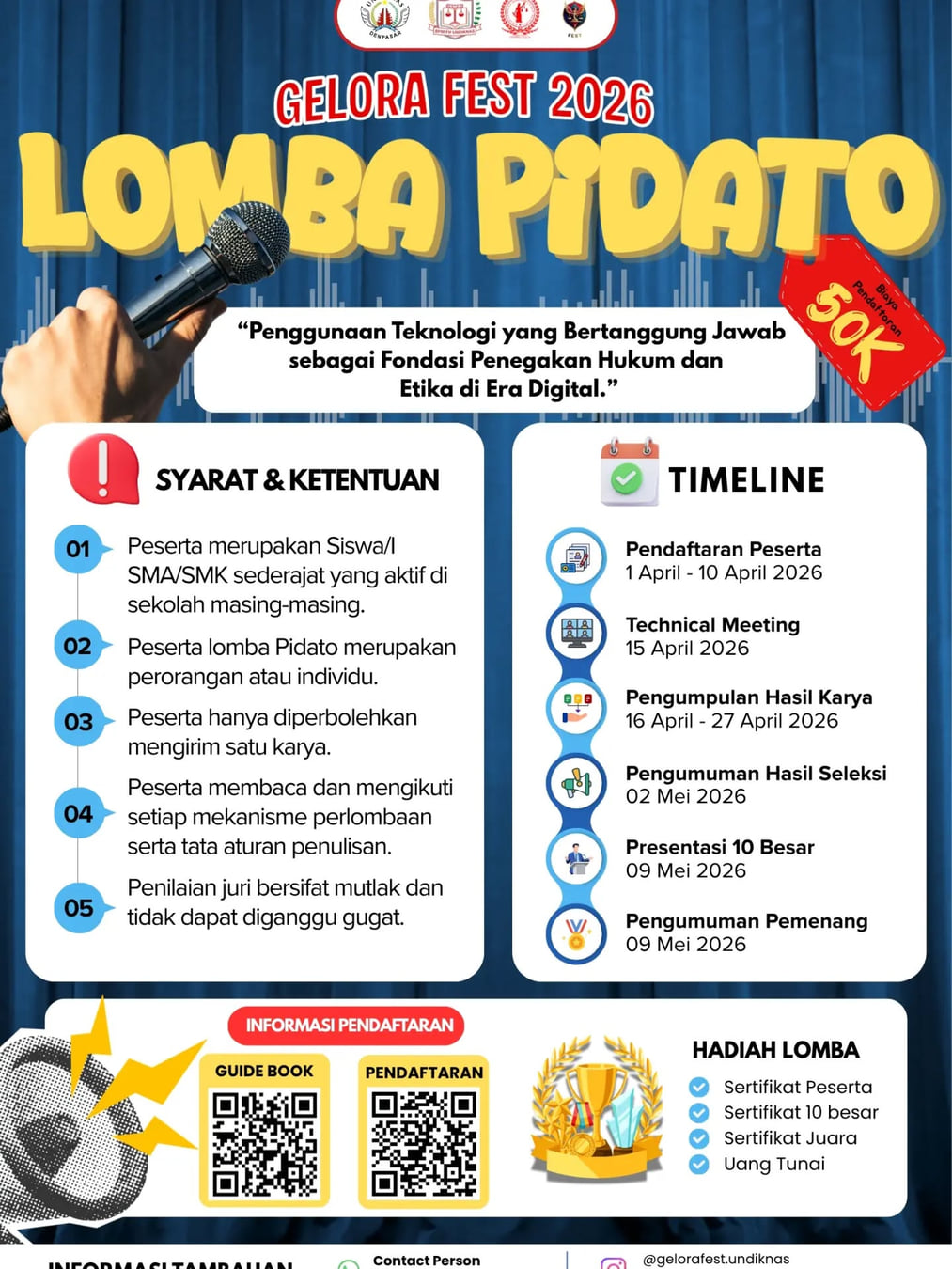 Lomba Pidato - Poster 2