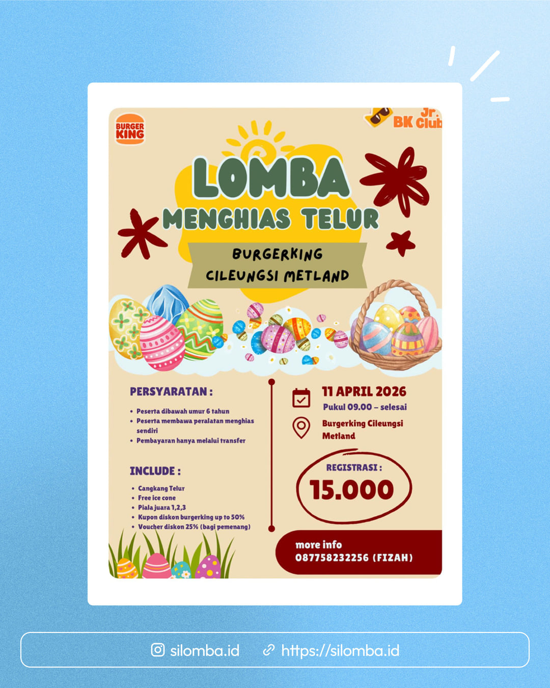 Lomba Menghias Telur - Poster 1