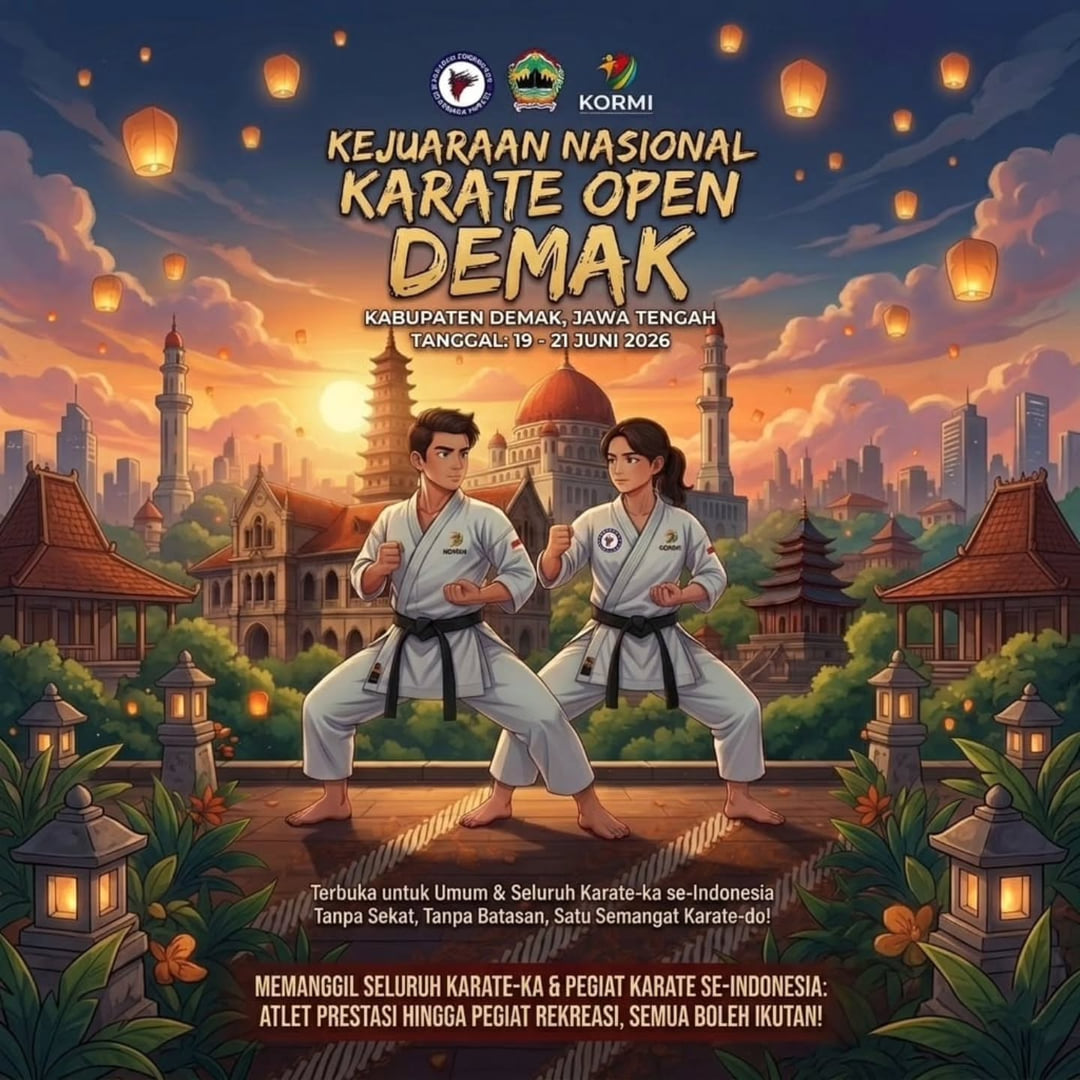 Kejuaraan Nasional Karate Open Demak 2026 - Poster 2