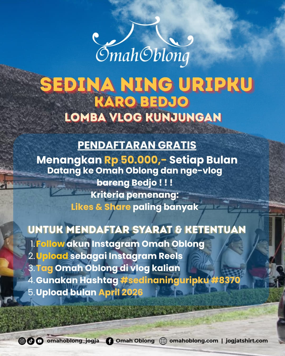 Vlog Competition: Sedina Ning Uripku Karo Bedjo - Poster 2