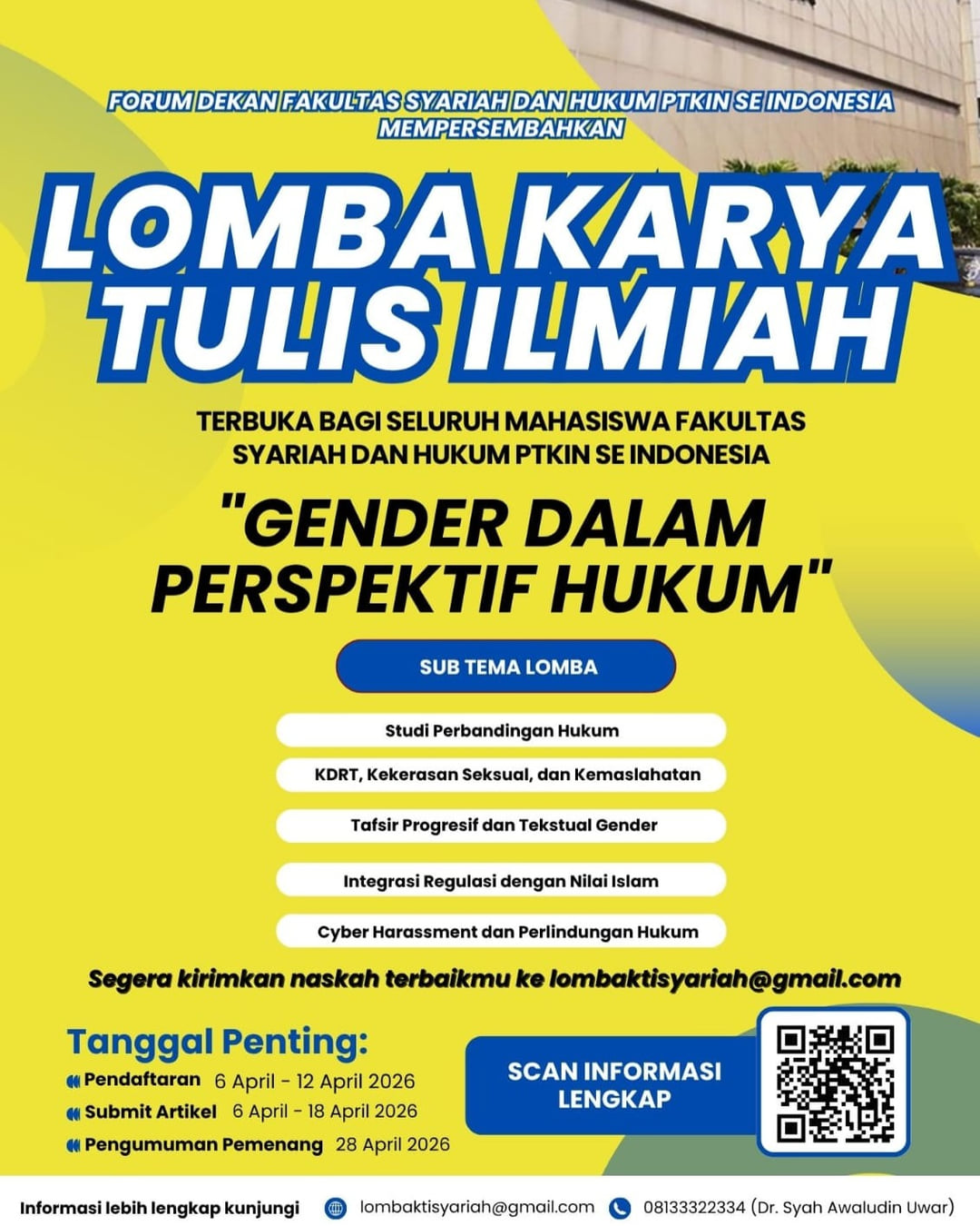 Lomba Karya Tulis Ilmiah - Poster 2