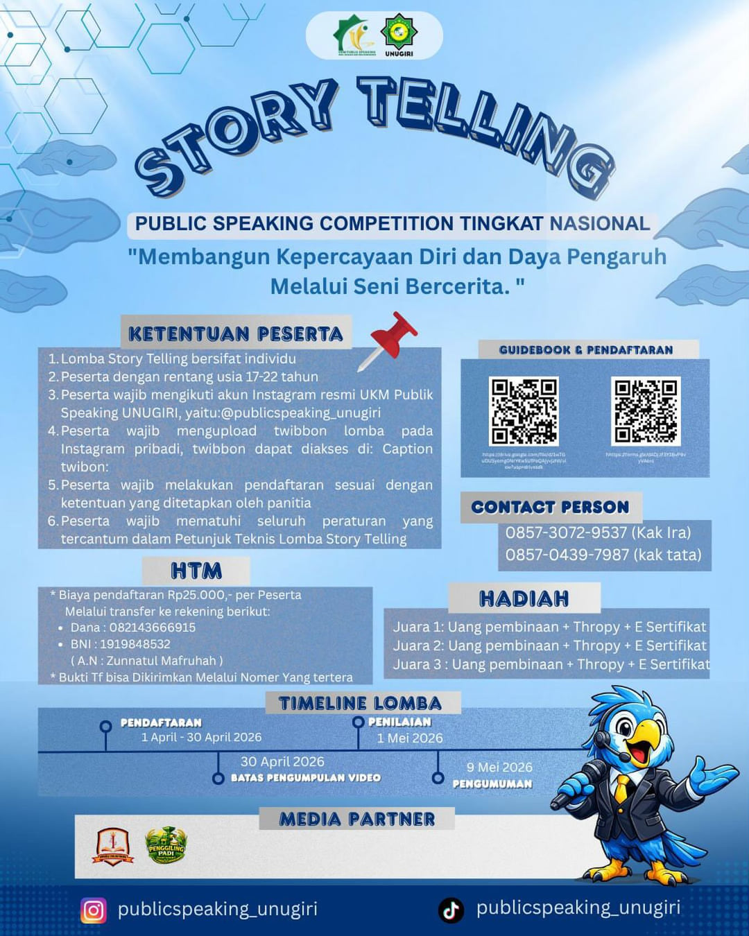 STORY TELLING COMPETITION - Poster 2