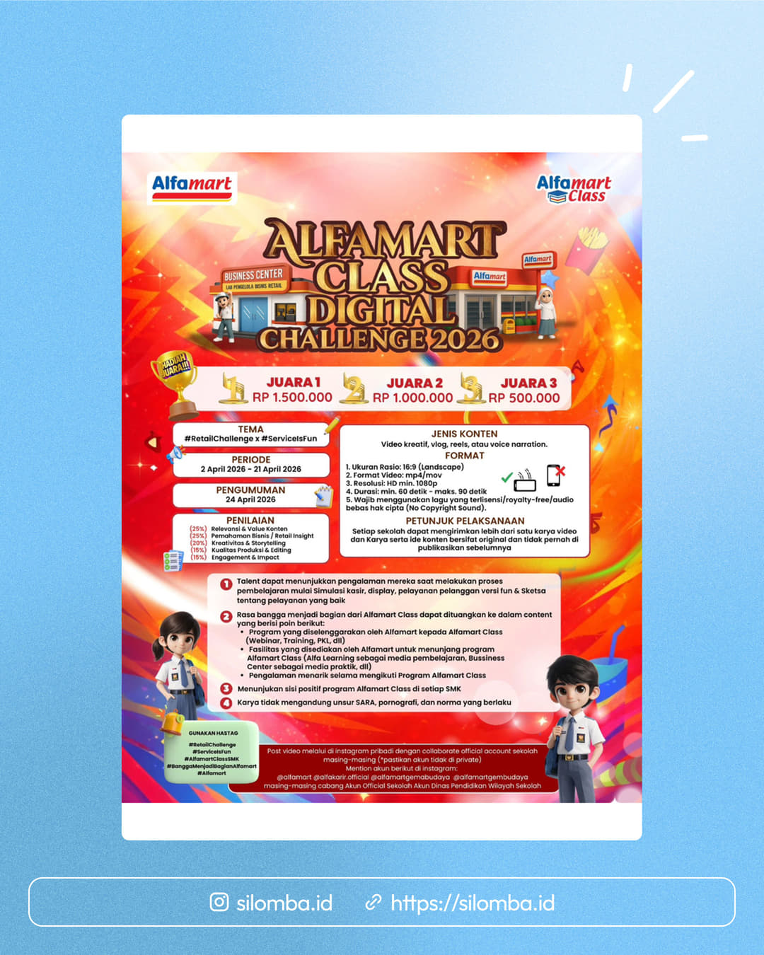 Alfamart Class Digital Challenge 2026 - Poster 1
