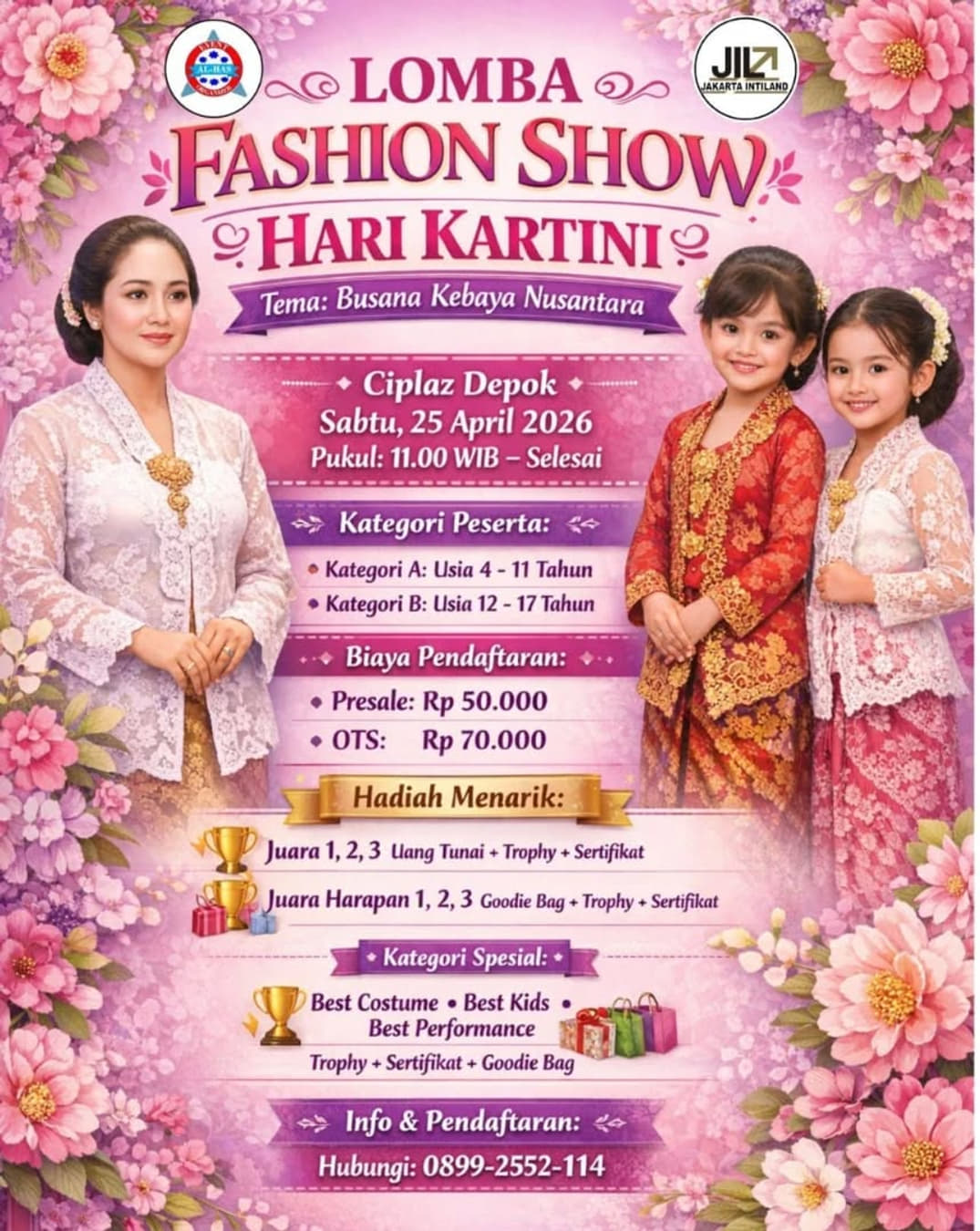 Lomba Fashion Show Hari Kartini - Poster 2
