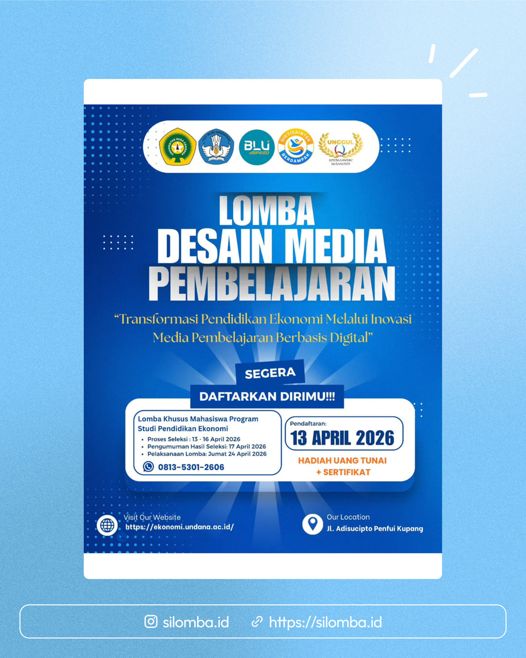 Lomba Desain Media Pembelajaran - Poster 1