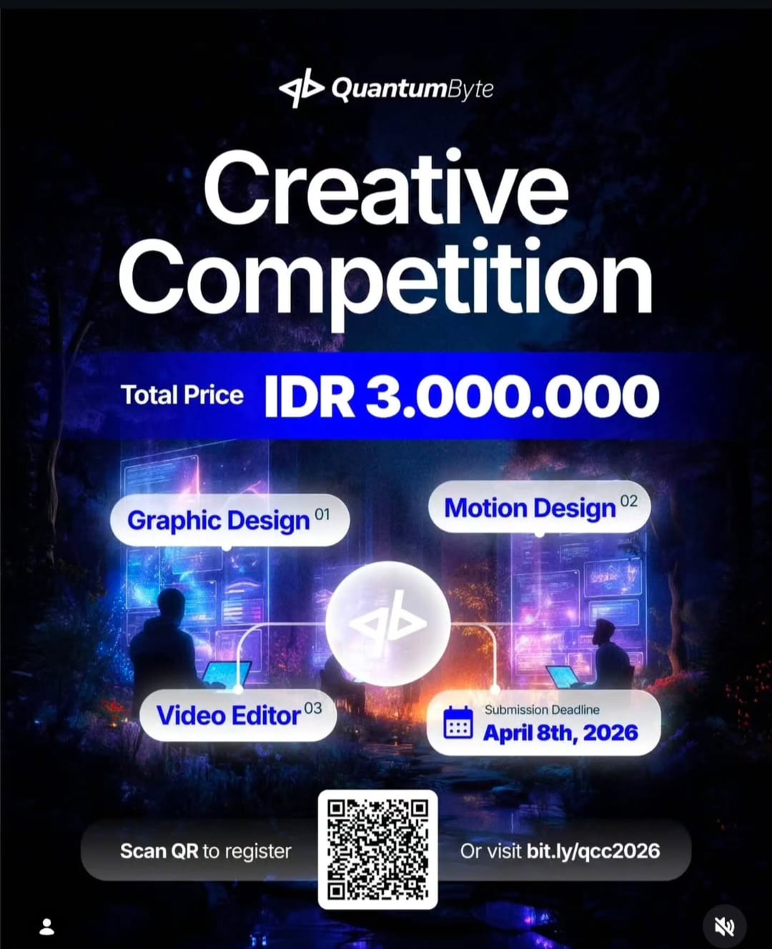 QuantumByte Creative Competition 2026 - Poster 2