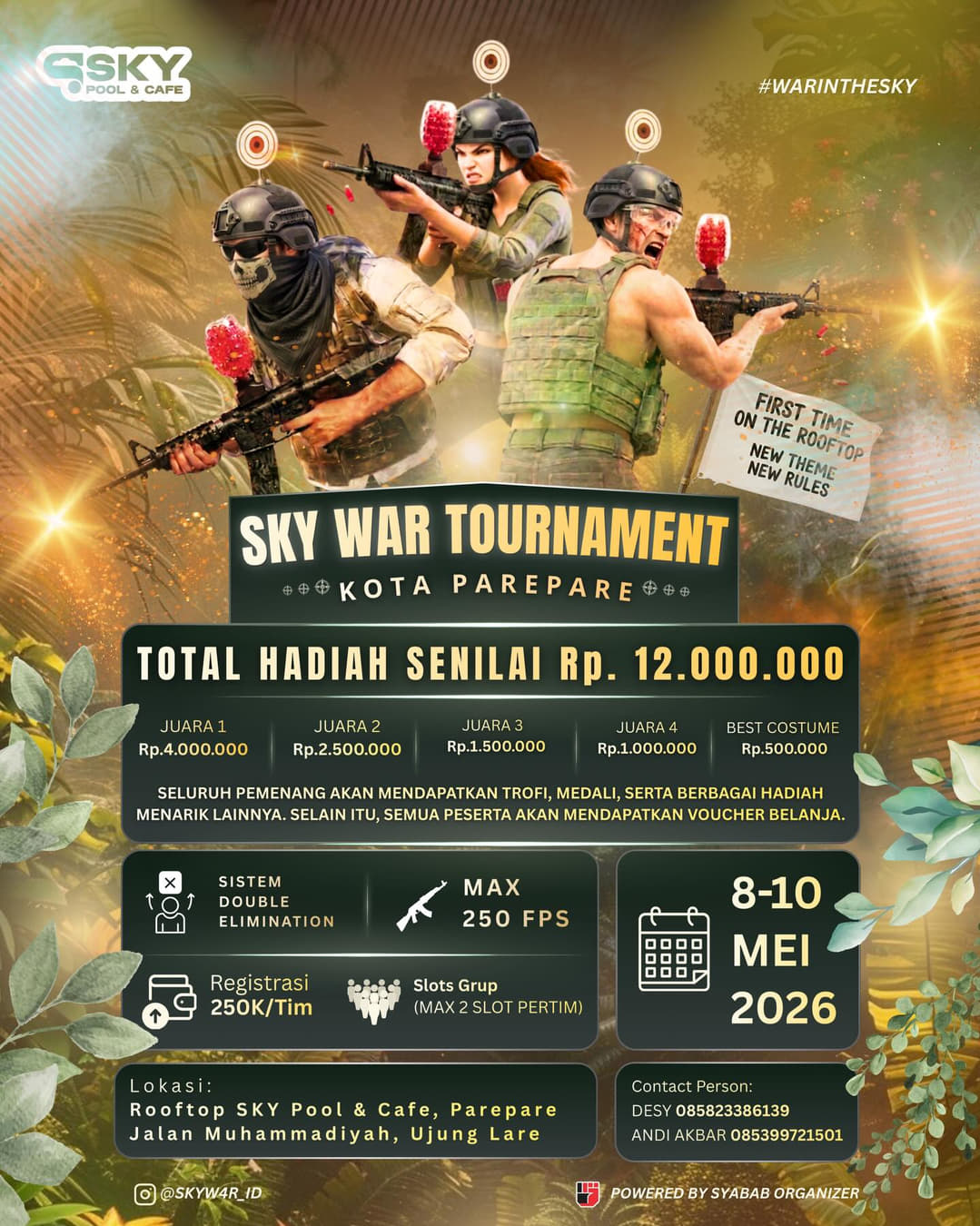 Sky War Tournament - Poster 2