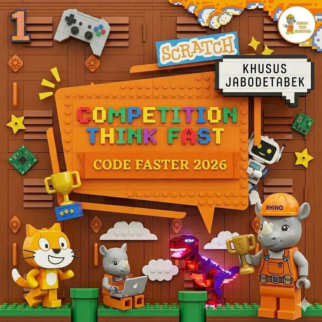 Rhino The Creator Competition Think Fast, Code Faster 2026 - Poster 2