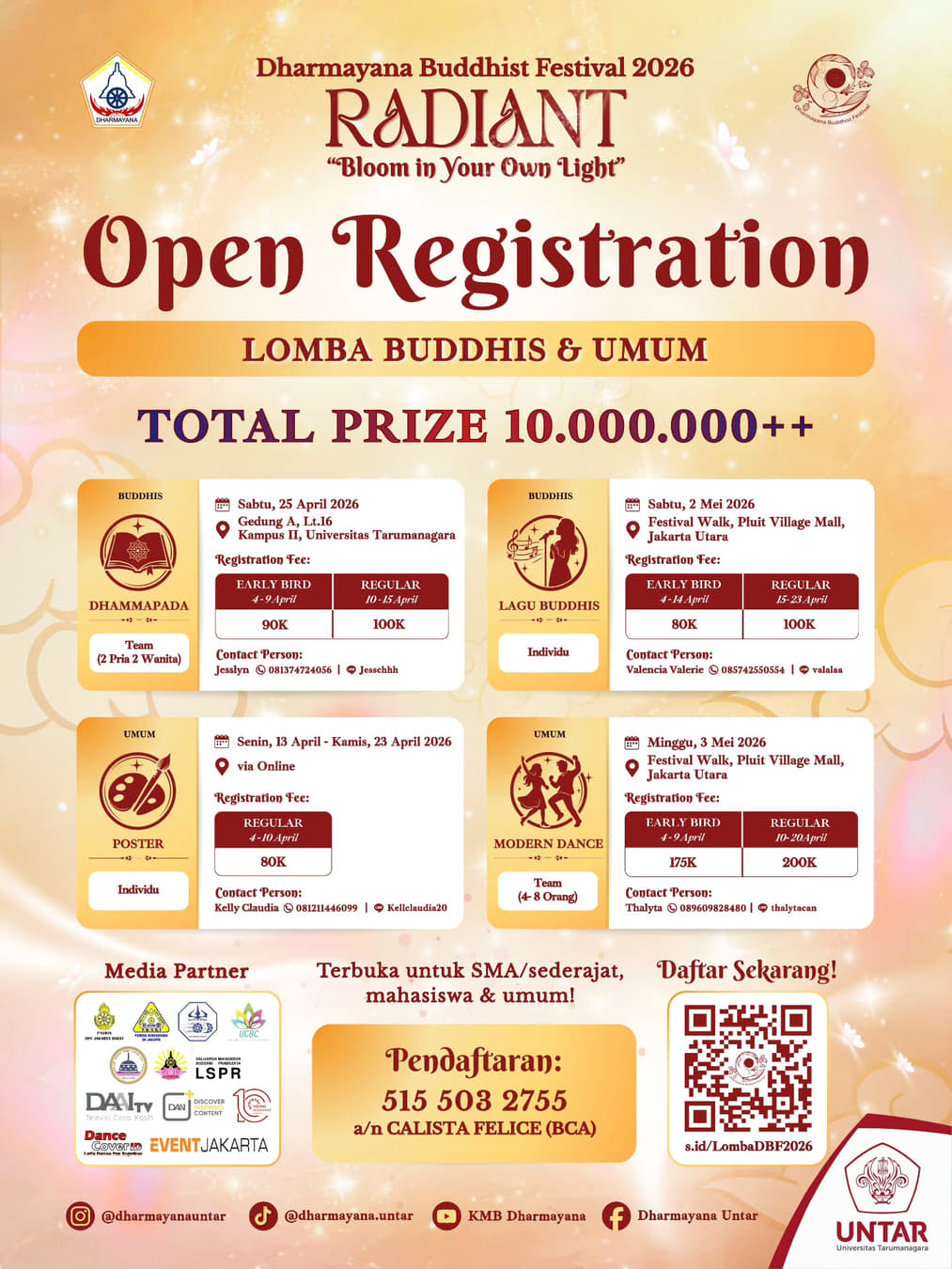 Dharmayana Buddhist Festival 2026 - Poster 2