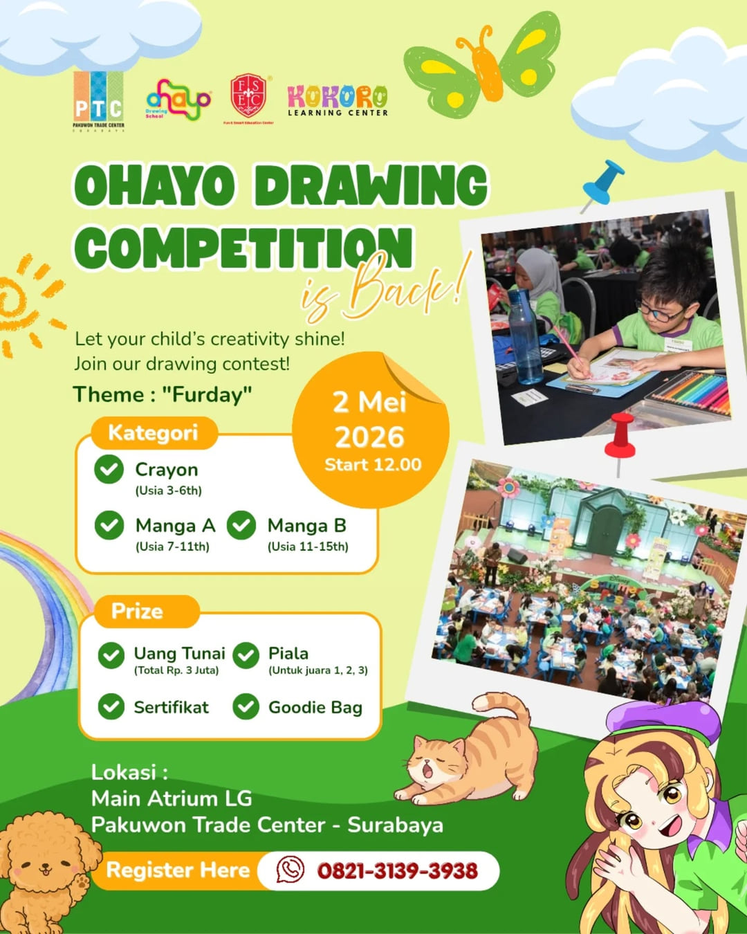 Lomba Gambar Ohayo - Poster 2