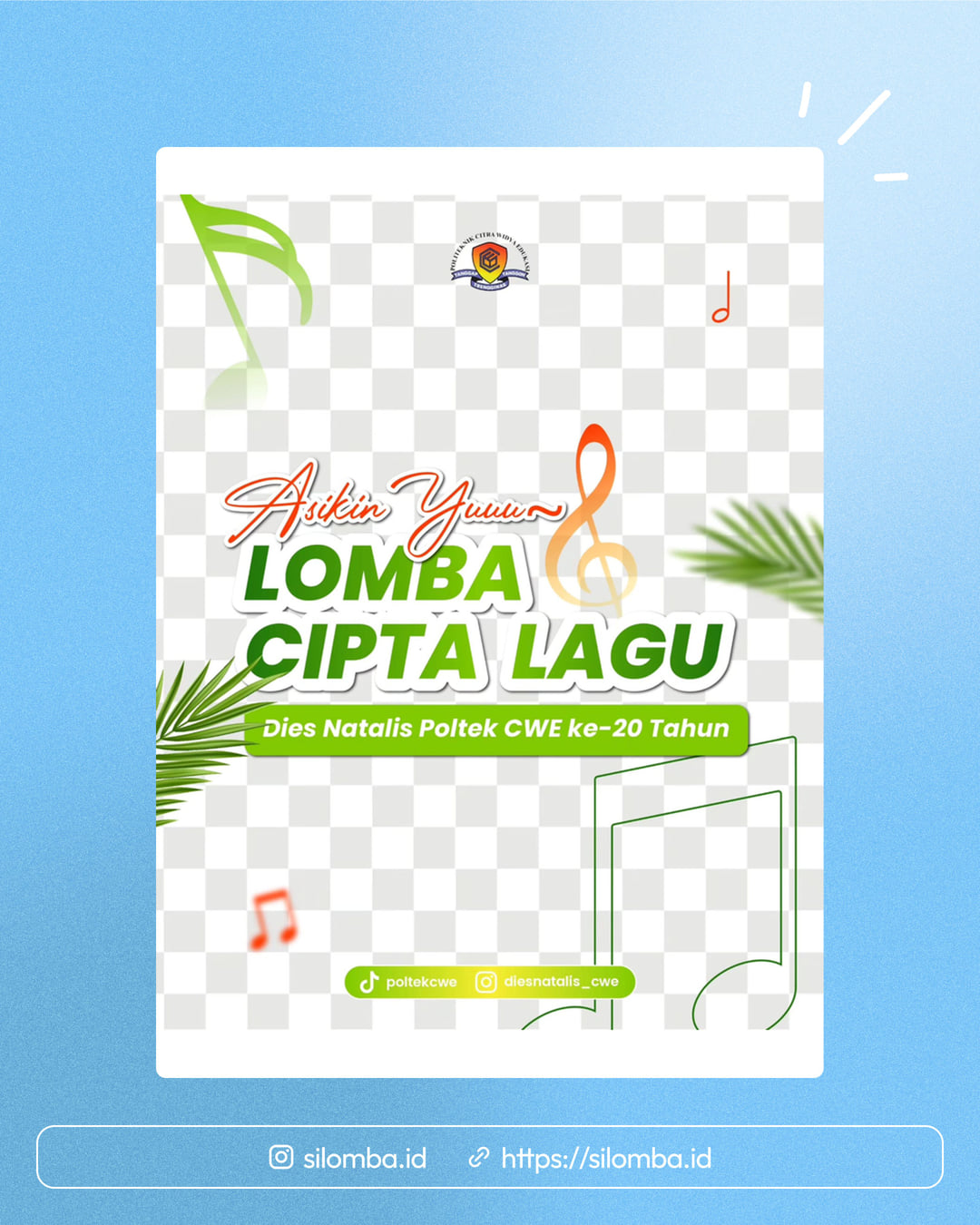 Lomba Cipta Lagu Tema (Jingle) - Poster 1