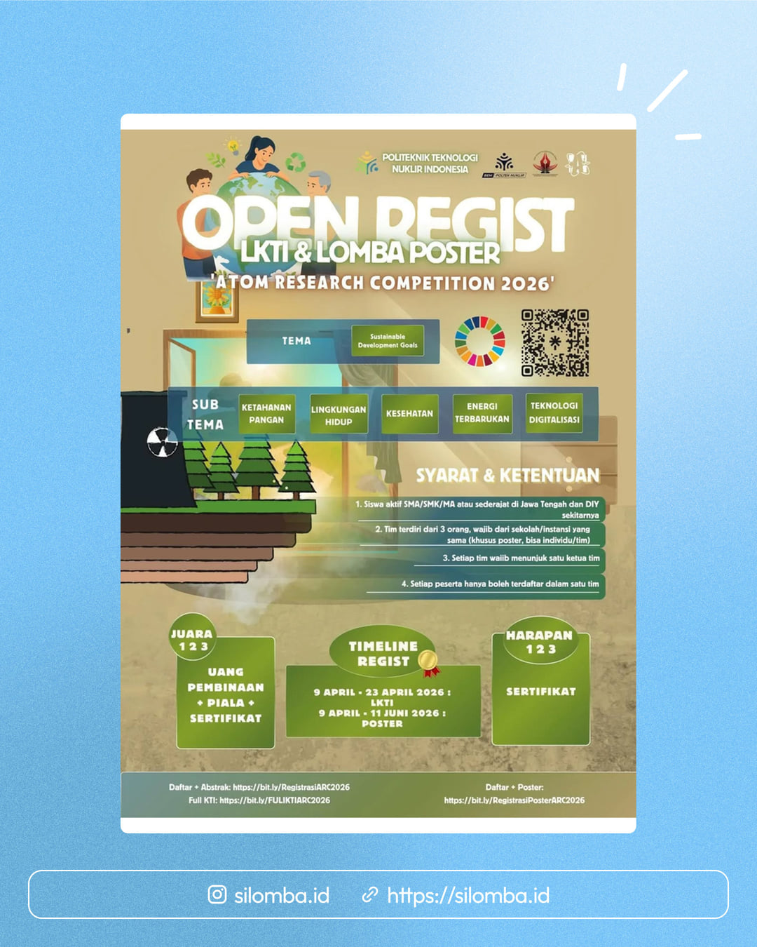 Atom Research Competition (ARC) 2026 - Poster 1