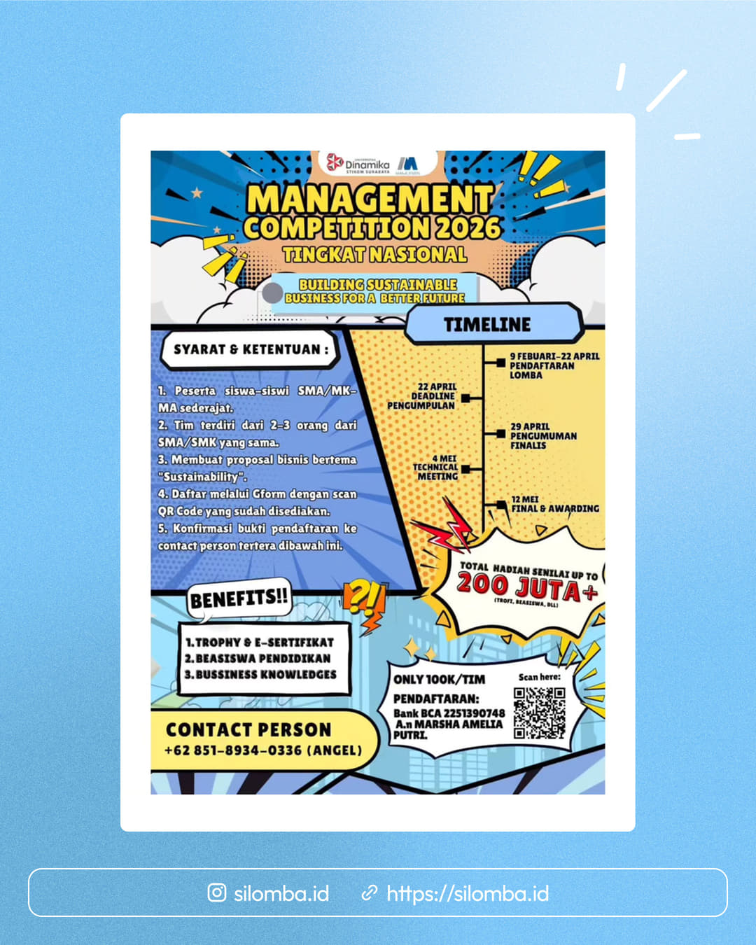 MANAGEMENT COMPETITION 2026 - Poster 1
