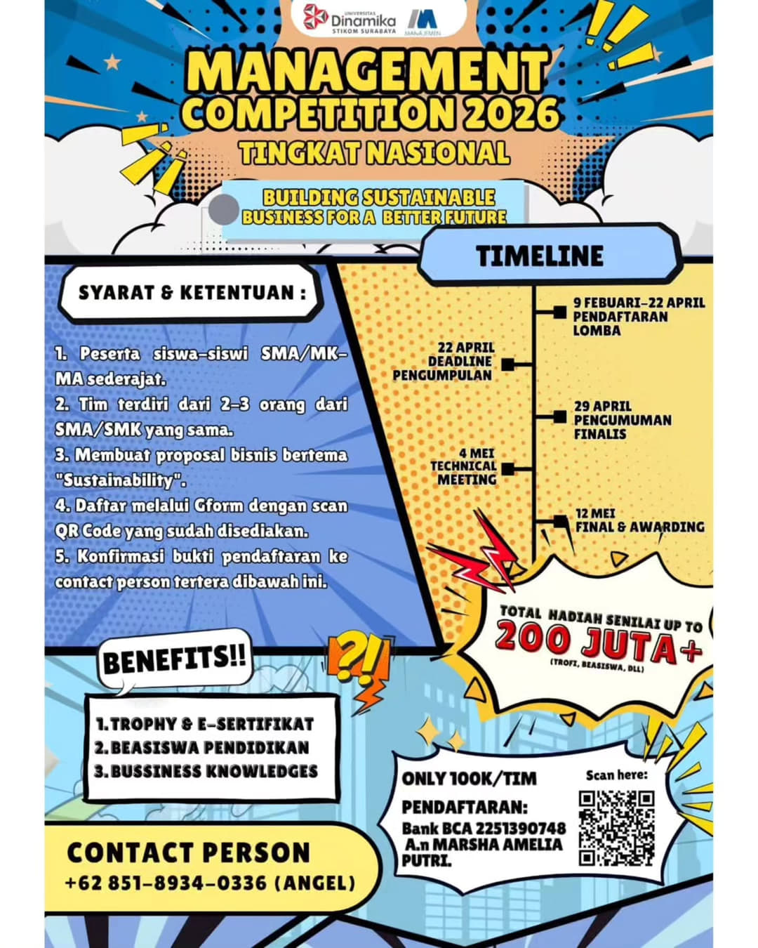 MANAGEMENT COMPETITION 2026 - Poster 2