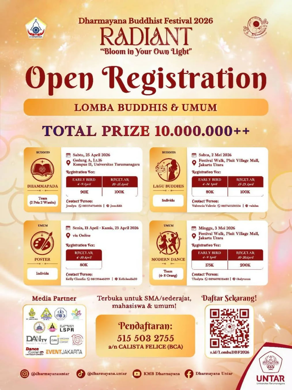 Dharmayana Buddhist Festival 2026 - Poster 2