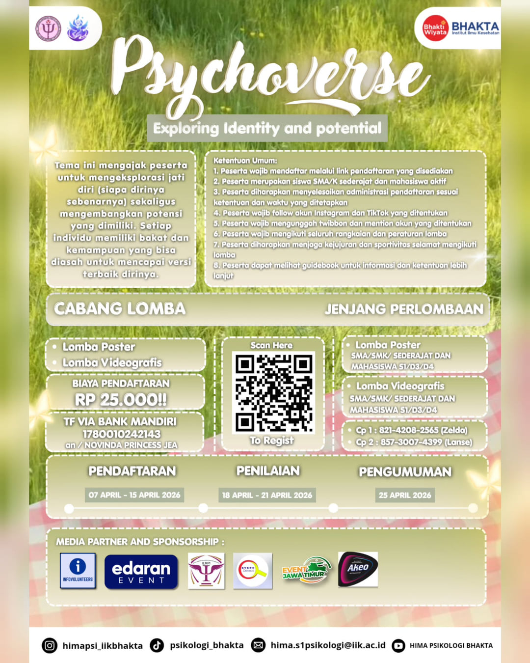 Psychoverse 2026 - Poster 2