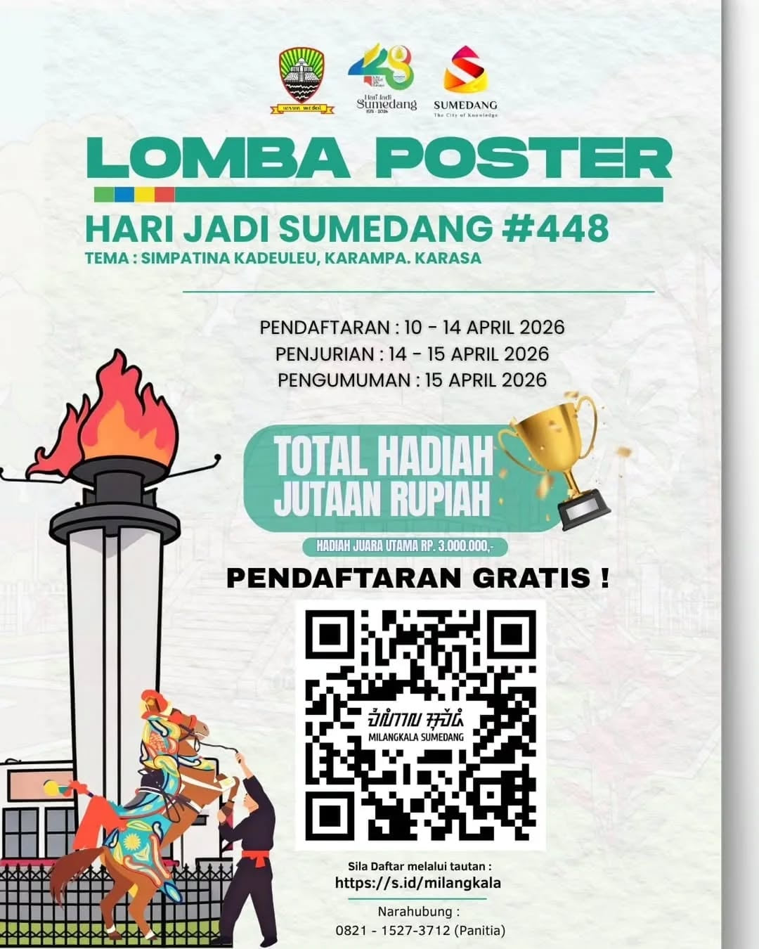Lomba Desain Poster Hari Jadi Sumedang 448 - Poster 2