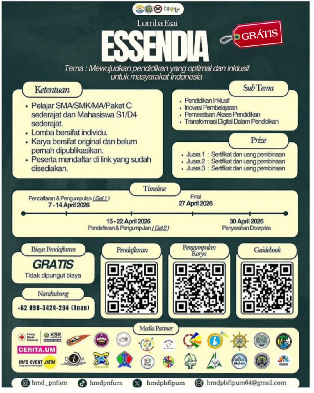 ESSENDIA 2026 - Poster 2