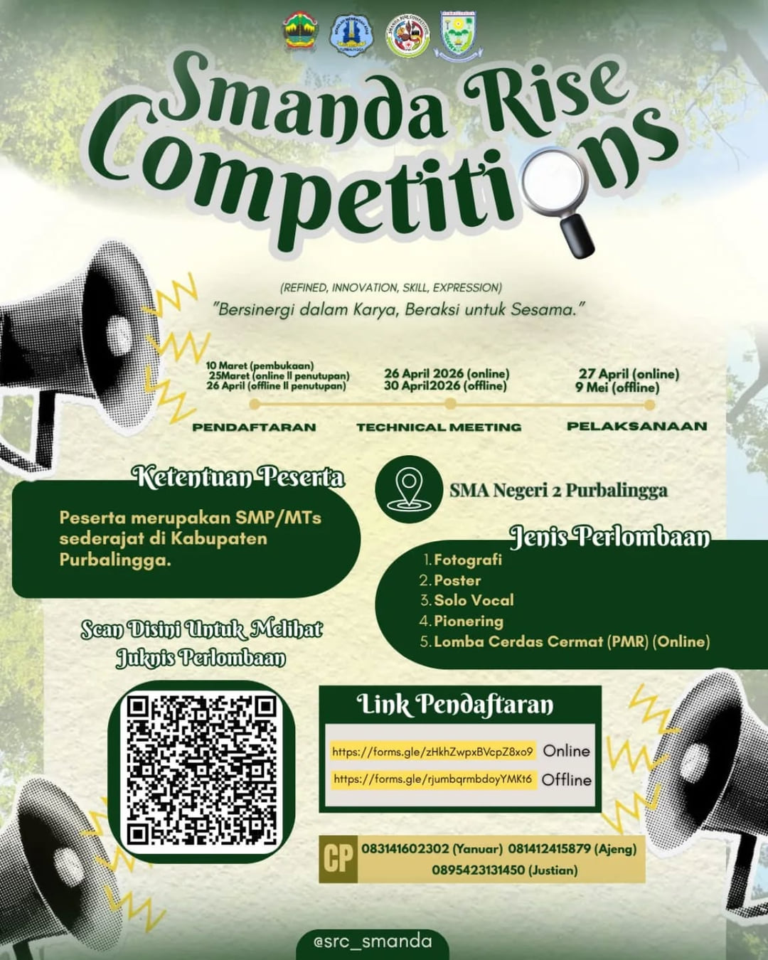 SMANDA RISE COMPETITION 2026 - Poster 2