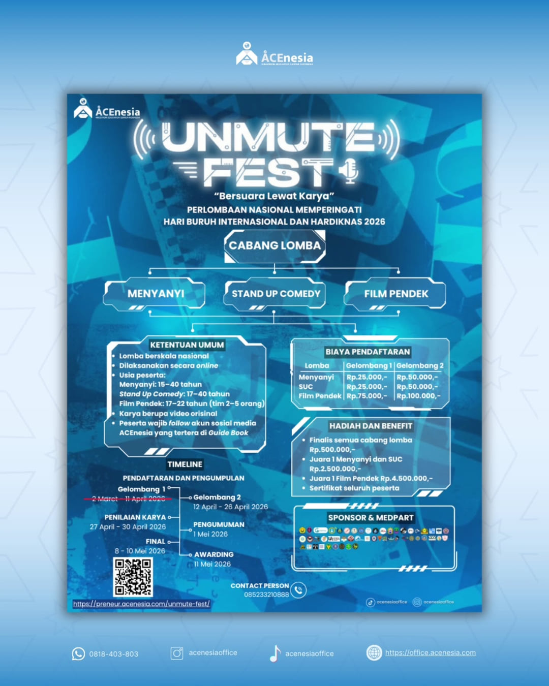 UNMUTE FEST 2026 - Poster 2