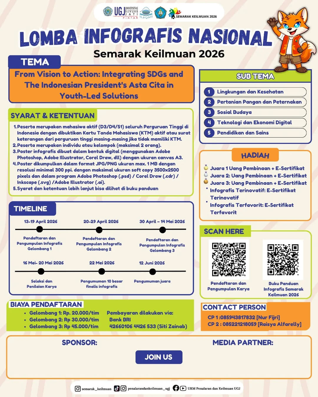 Lomba Infografis Nasional Semarak Keilmuan 2026 - Poster 2