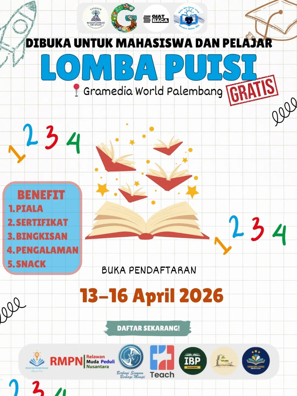 Lomba Puisi 2026 - Poster 2