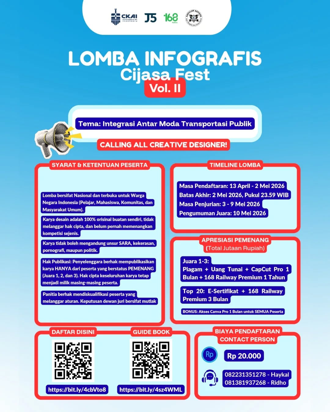 CIJASA FEST VOL. II: LOMBA INFOGRAFIS NASIONAL - Poster 2