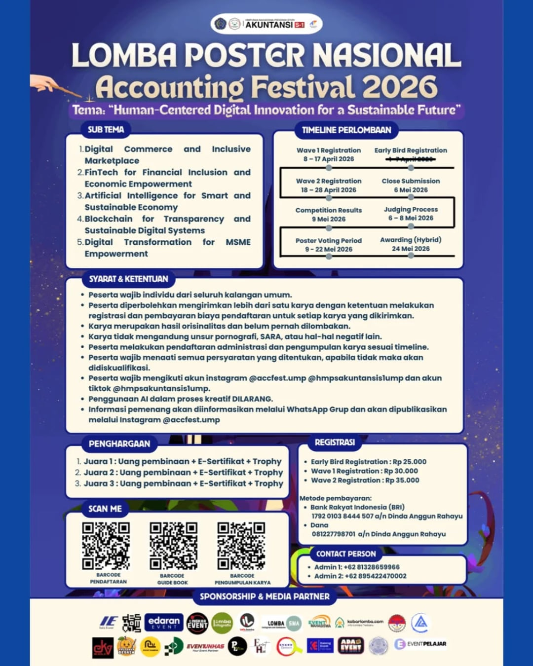 Lomba Poster Nasional ACCFEST 2026 - Poster 2