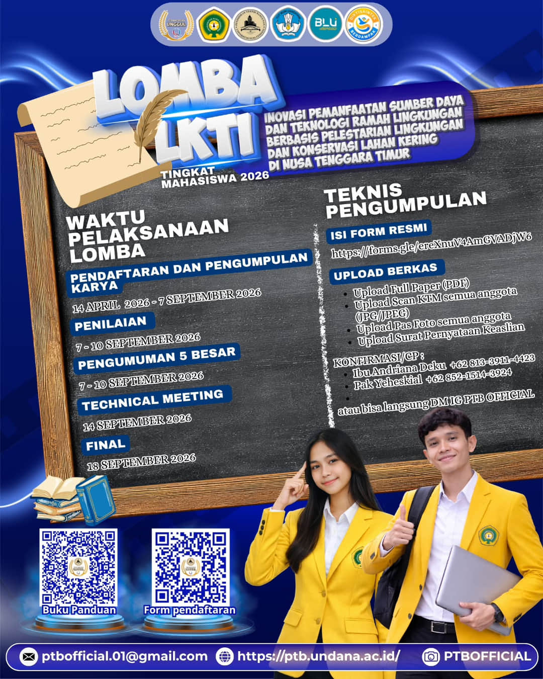 LOMBA KARYA TULIS ILMIAH (LKTI) 2026 - Poster 2