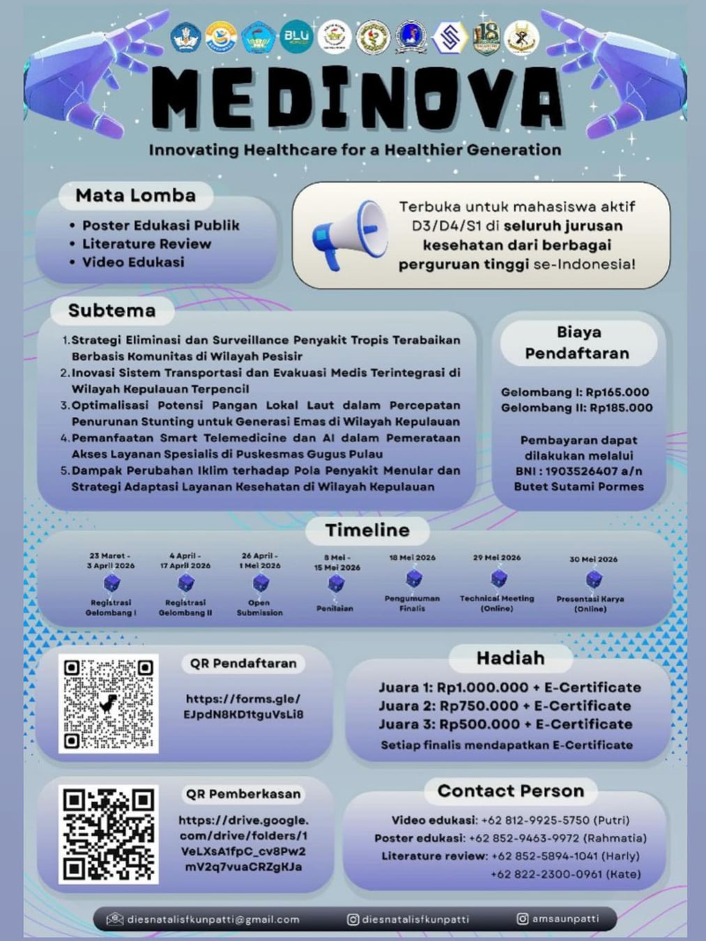 MEDINOVA 2026 - Poster 2