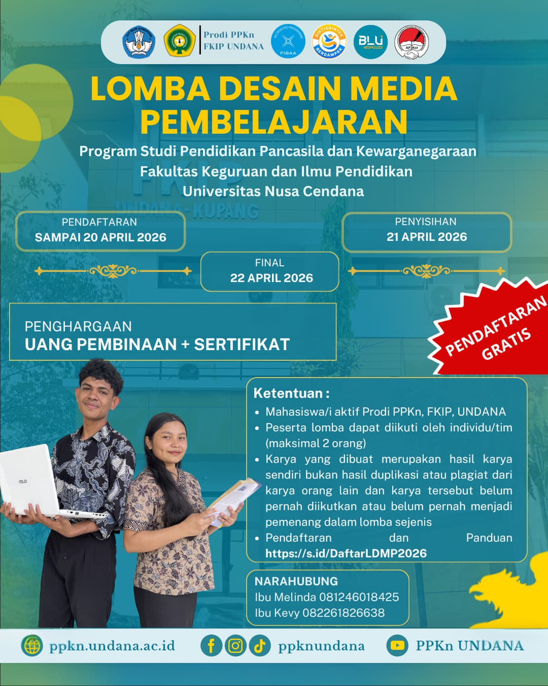 LOMBA DESAIN MEDIA PEMBELAJARAN 2026 - Poster 2